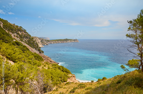 Scenic mountainous landscape on Mallorca, Spain. © MaciejBledowski