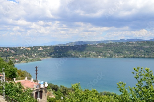 Blick über den See, Italien