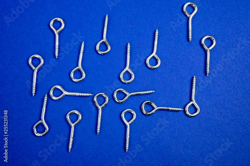 wild pattern with hooks and screws