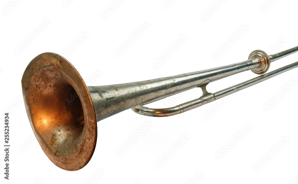 Obraz premium Old trombone