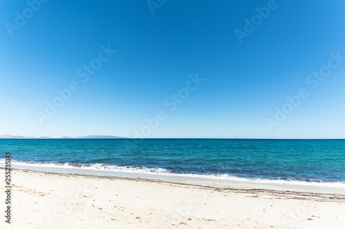 Fototapeta Naklejka Na Ścianę i Meble -  landscape of empty tropical beach
