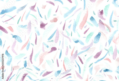 handmade watercolor abstract white background 
