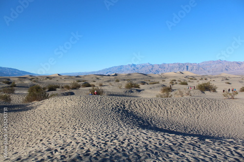 hiking in the desert