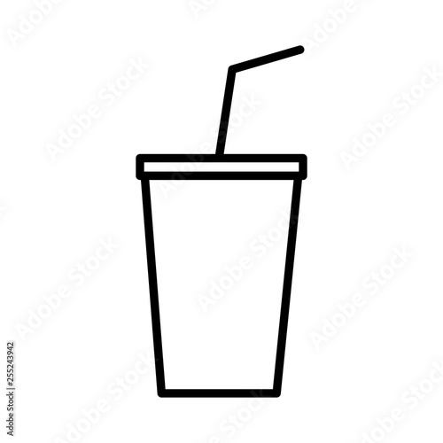 disposable soda straw