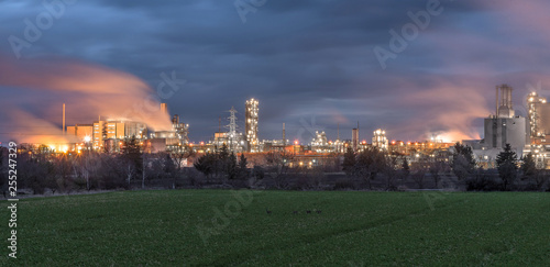 Industrieanlage bei Bernburg Sachsen-Anhalt
