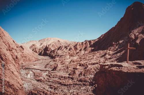 Desert sand, rocks and details in Atacama, Chile