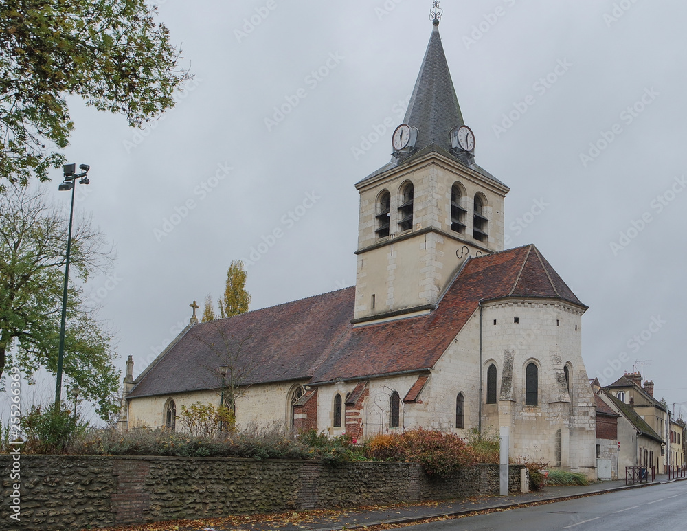 Church Notre Dame du Thil in Beauvais, France