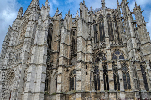 Obraz na płótnie Cathedral of Saint Peter of Beauvais Oise department, Picardy, France w salonie