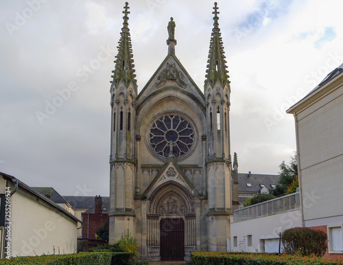 Obraz na płótnie Chapelle Saint-Joseph in Beauvais, France w salonie