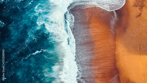 Aerial Australian Beach Landscape, Great Ocean Road