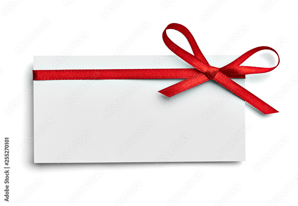 ribbon bow card note chirstmas celebration greeting ribbon bow card note chirstmas celebration greeting