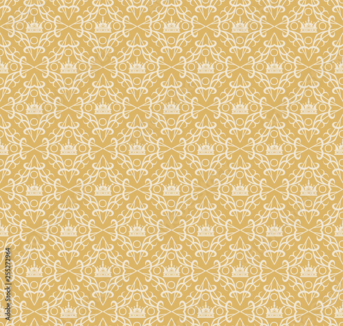 wallpaper background seamless pattern in royal style