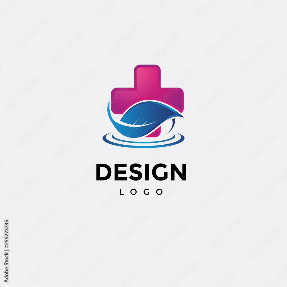 Vector logo design,medical icon