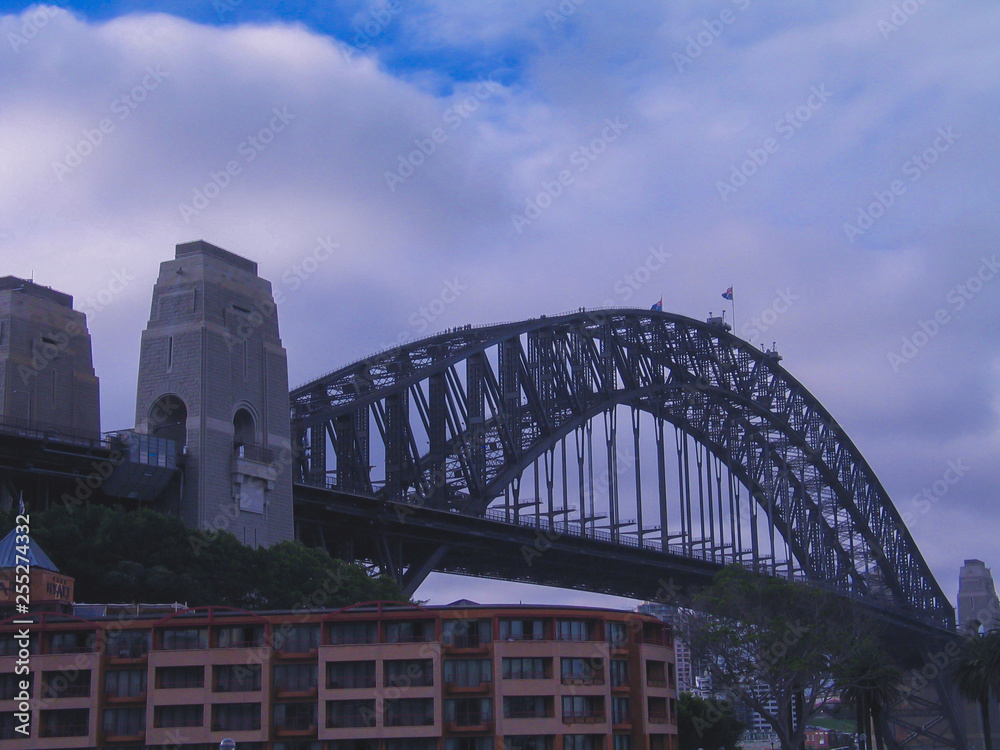 Fototapeta premium Sydney Harbour Bridge. Australia Cityscape Image