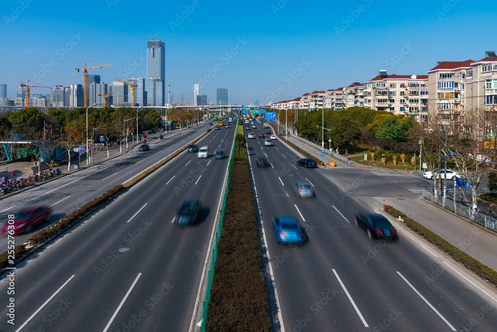 Obraz premium Shanghai City Road