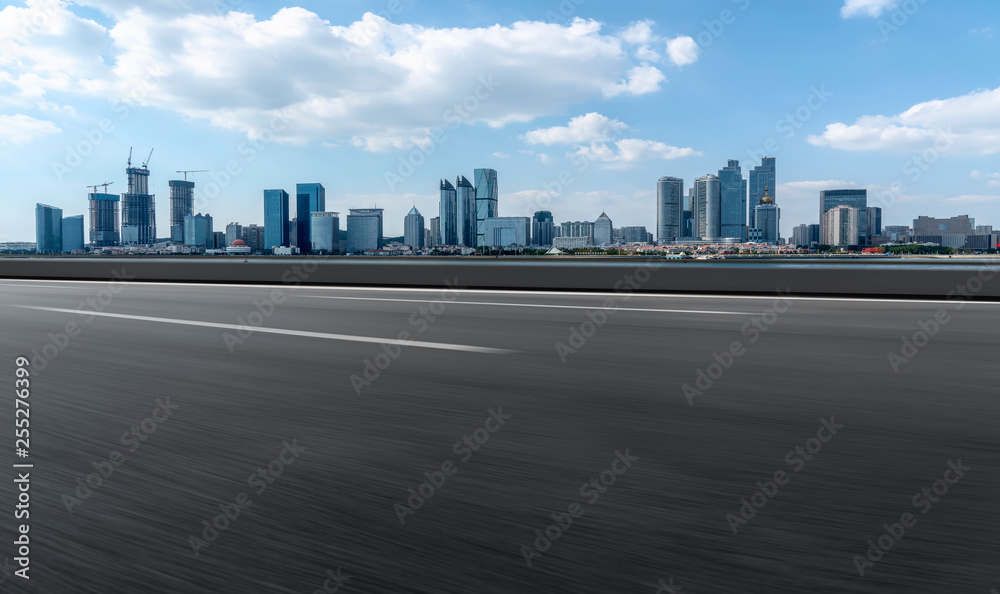 Urban Road, Highway and Construction Skyline..