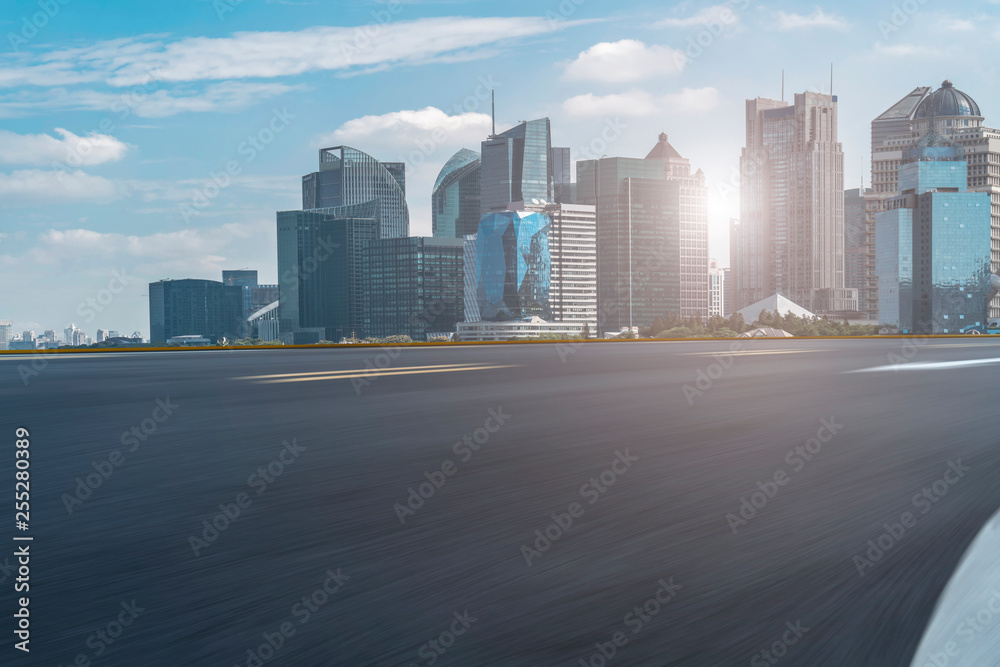 Road surface and sky cloud landscape.. Road surface and sky cloud landscape..