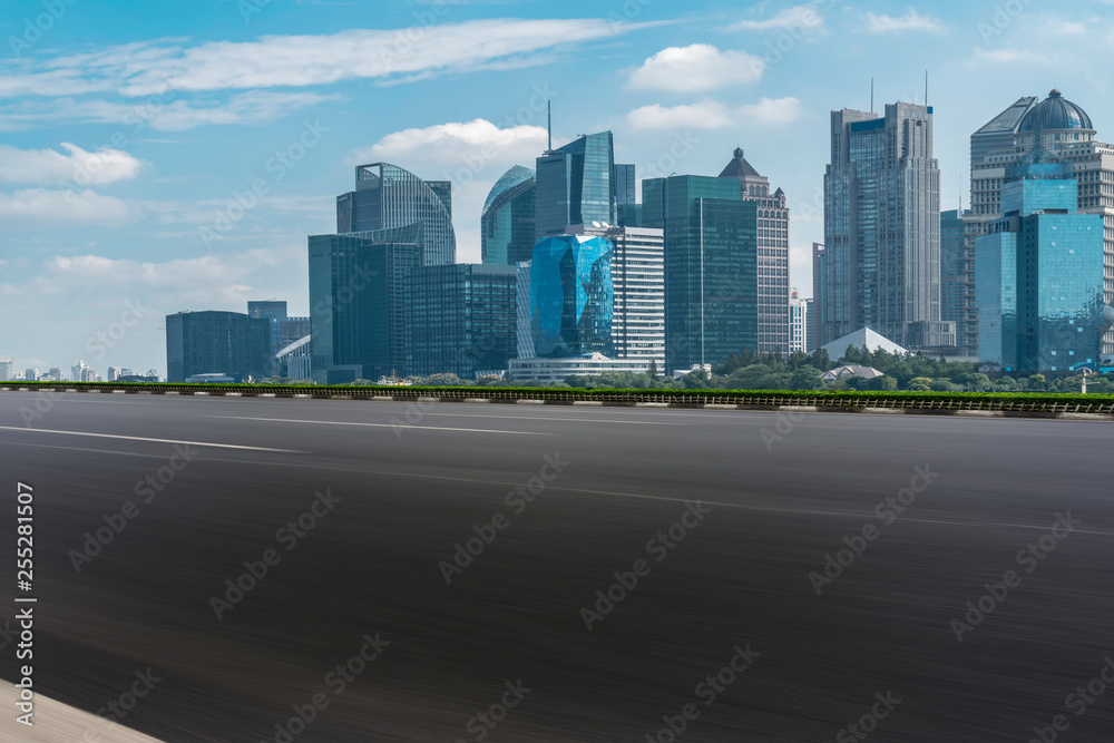 Road surface and sky cloud landscape.. Road surface and sky cloud landscape..