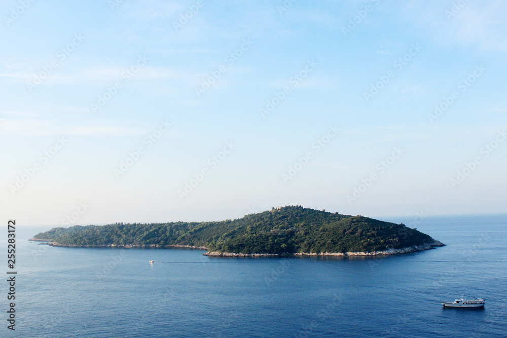クロアチア　ロクルム島