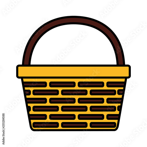 wicker basket icon