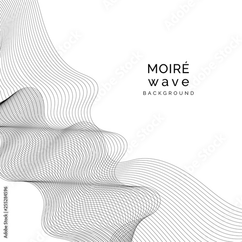 Moiré pattern background