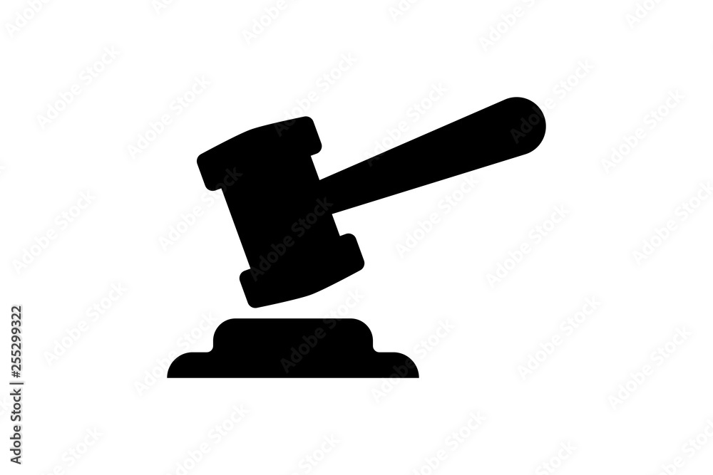 Judge hammer icon. Auction hammer icon. Auction gavel. Judge hammer icon. Auction hammer icon. Auction gavel.