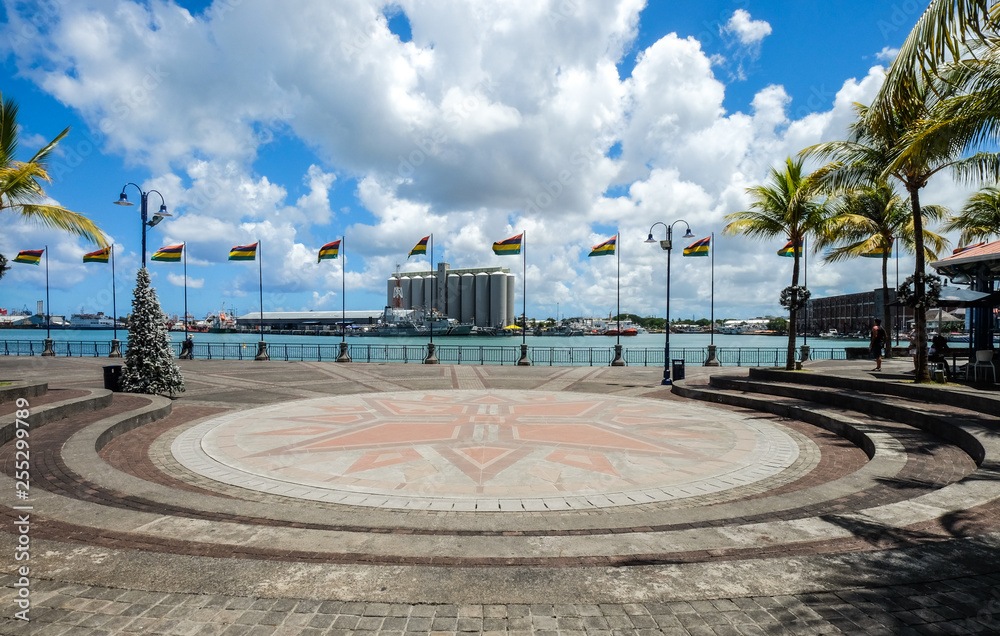 Cityscape of Port Louis, Mauritius