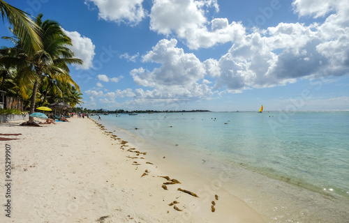Seascape of Mauritius Island