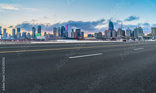 Urban Road, Highway and Construction Skyline..