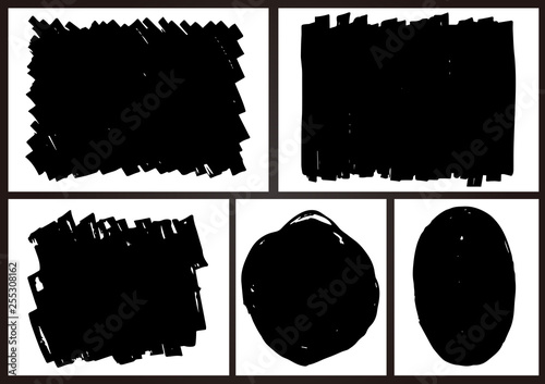 背景素材 フレーム インク手書き 塗りつぶし Stock Vector Adobe Stock 背景素材 フレーム インク手書き 塗りつぶし Stock Vector Adobe Stock