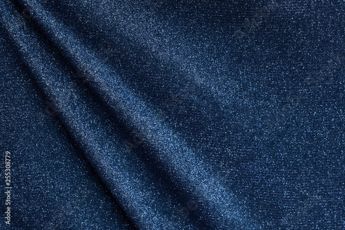 Fotografi Image of shiny fabric.