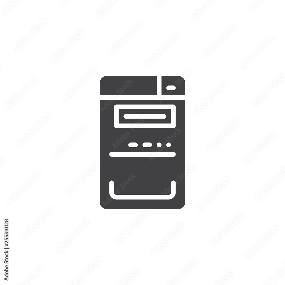 cpu tower box vector icon. filled flat sign for mobile concept and web design. Computer case glyph icon. Symbol, logo illustration. Pixel perfect vector graphics cpu tower box vector icon. filled flat sign for mobile concept and web design. Computer case glyph icon. Symbol, logo illustration. Pixel perfect vector graphics