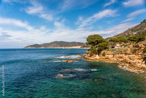 Fototapeta Naklejka Na Ścianę i Meble -  Beautiful Rocky Mediterranean Coast of Southern Italy