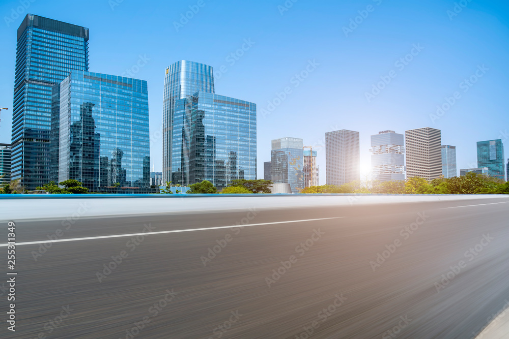 Urban Road, Highway and Construction Skyline Urban Road, Highway and Construction Skyline