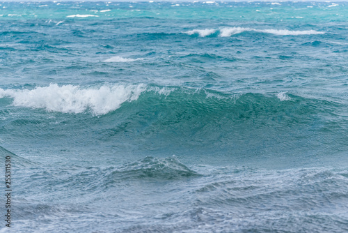 Waves and Surf on the Southern Italian Mediterranean Coast
