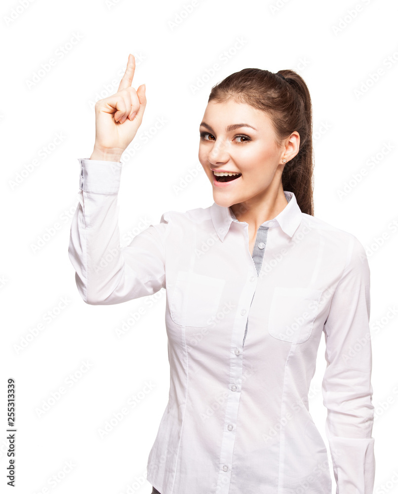 Woman showing thumbs up Woman showing thumbs up