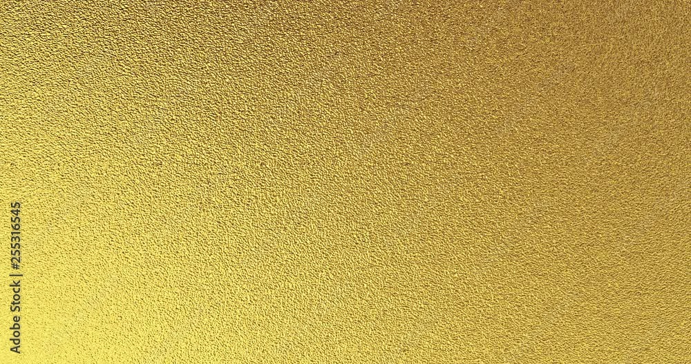 Abstract geometric golden backgroundfoil tiles texture seamless loop background 3D rendering