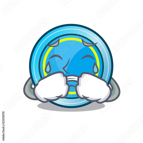 Crying frisbee toys in the character shape