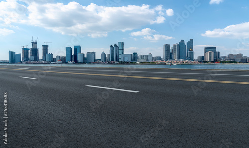 Urban Road, Highway and Construction Skyline..