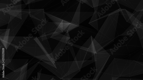 Abstract Background Triangles Background Plexus