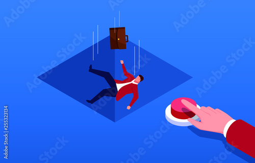 failure,Businessman is eliminated