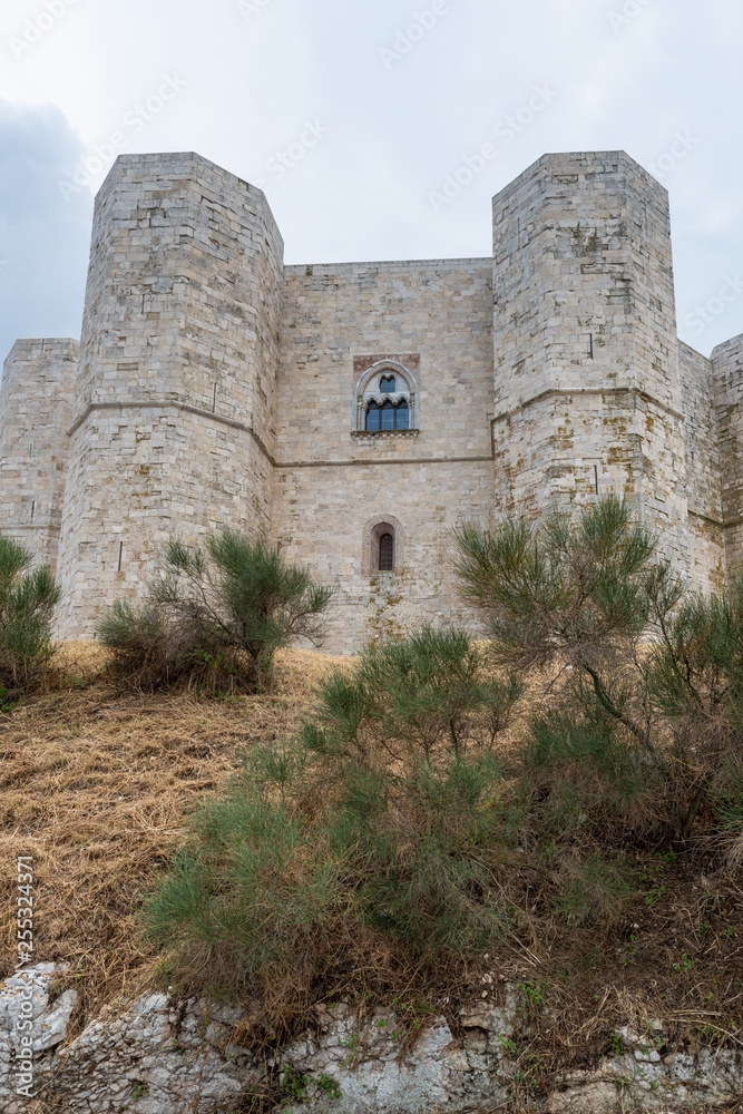 Castel del Monte, a 13th century fortress built by the emperor of the Holy Roman Empire, Frederick II. Italy
