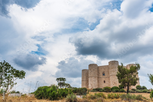 Castel del Monte, a 13th century fortress built by the emperor of the Holy Roman Empire, Frederick II. Italy