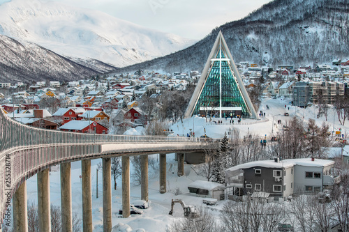 Norwegen Tromso Eisbergkathedrale