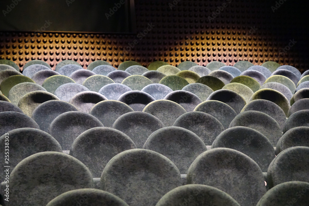 Obraz premium rows of chairs in the theater