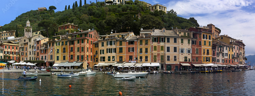 Portofino's view in Italy