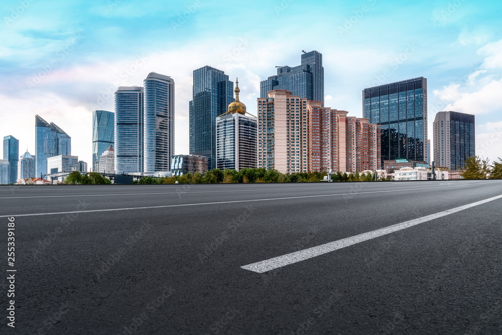 Urban Road, Highway and Construction Skyline..