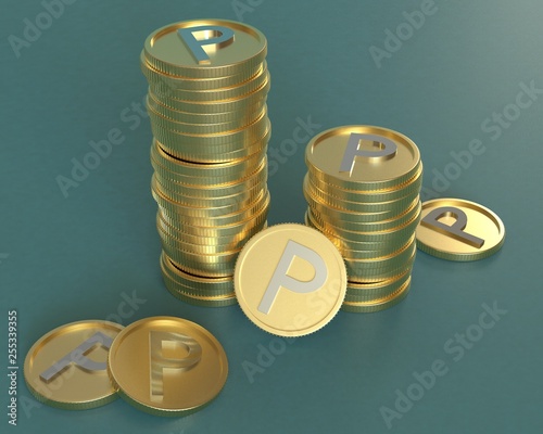 ポイントコイン　３DCG