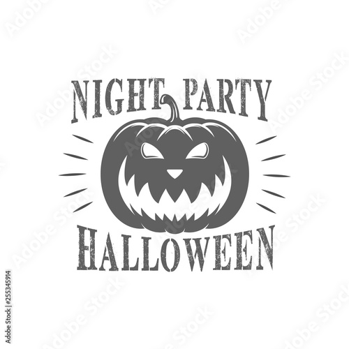 Halloween Day Logotype.