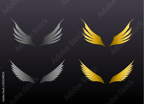 wings vector design illustration